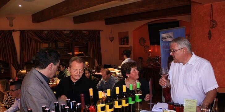 Ochutnávky rakúskych, slovenských a aj moravských vín v Hoteli Max Inn