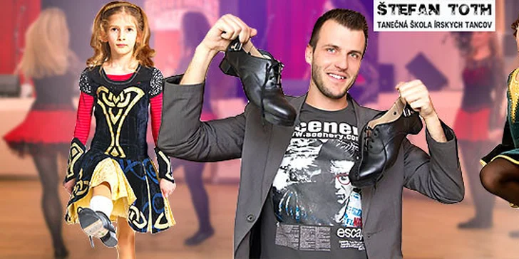 Kurz írskeho tanca pre deti od 7 do 15 rokov