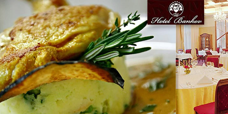 Luxusné menu v Hoteli Bankov**** Košice