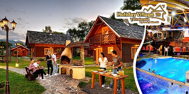 Rozprávková Holiday Village Tatralandia pre 4 osoby