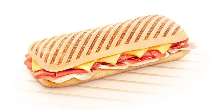 Panini Pierre Baguette a kávička alebo čaj