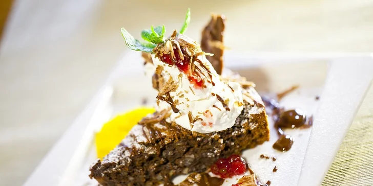 Luxusné 3 chodové menu v reštaurácii Modrá Hviezda a Hradná Hviezda