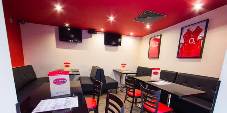 Ochutnajte šťavnatý hamburger s hranolčekmi