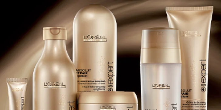Hairstyle s regeneračným balíčkom ABSOLUT REPAIR LIPIDIUM