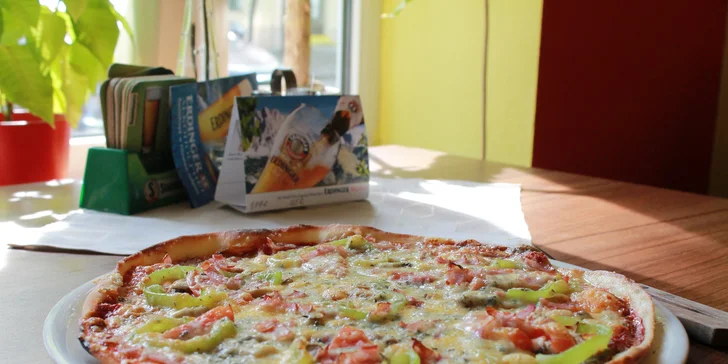 2x talianska pizza podľa vlastného výberu s citronádou v Bratislave