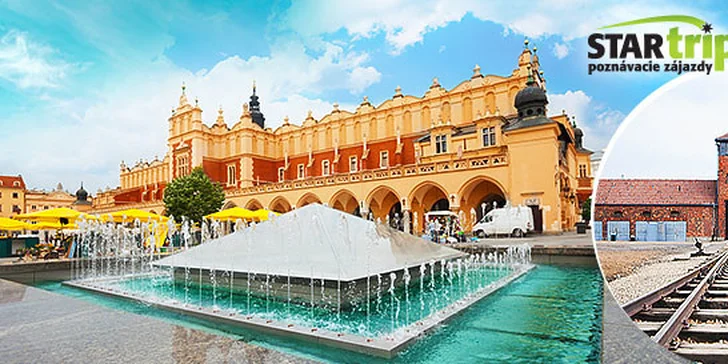 Poznávací zájazd: Krakow, Wieliczka a Osvienčim