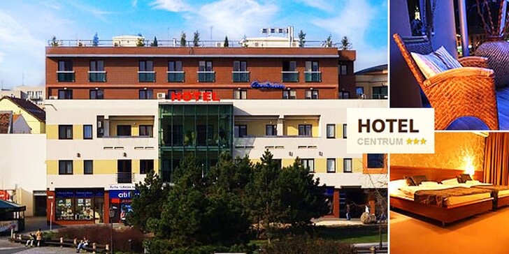 Hotel Centrum*** pri Divadle Andreja Bagara v izbách nadštandardnej kvality