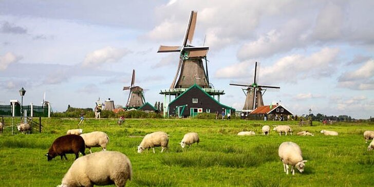 Spoznajte krajinu veterných mlynov – Holandsko