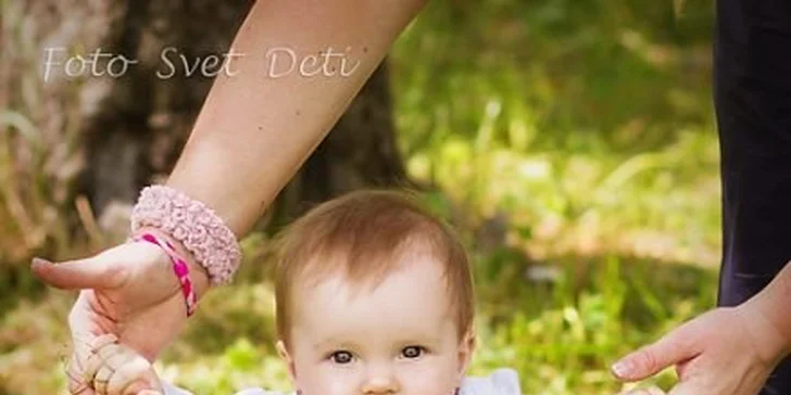24 EUR za RODINNÉ FOTOGRAFIE od profesionálnej fotografky. Zvečnite výnimočné chvíle so zľavou 50%