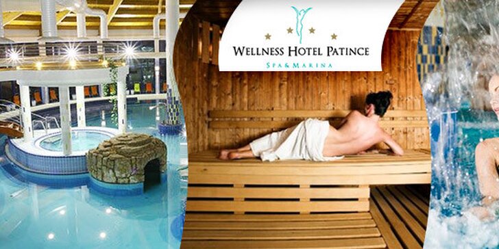 Celodenný vstup do Relax centra Wellness Hotel Patince****