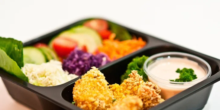5 chodové Fitness food menu na 5 dní s donáškou
