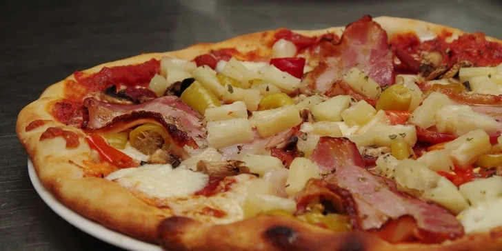 Super pizza v centre Bratislavy