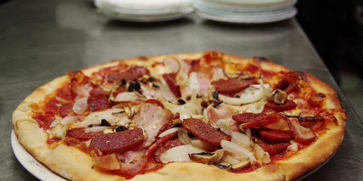 Super pizza v centre Bratislavy