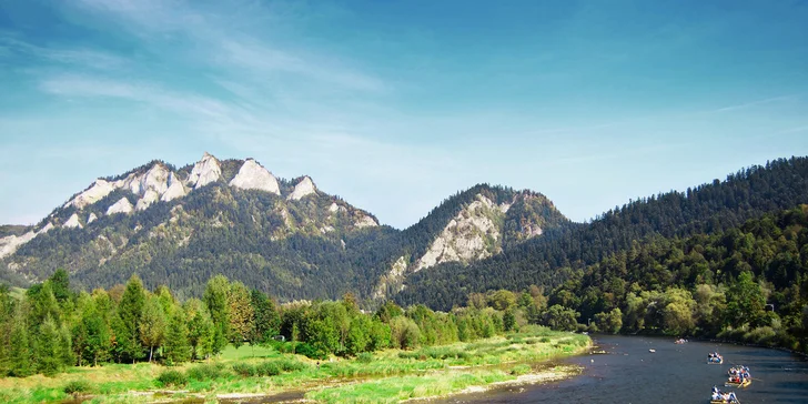 3 alebo 4 dni v prekrásnych Pieninách v chatovej oblasti Dunajec Village uprostred čistej prírody