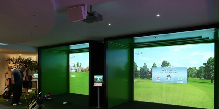 1 hodina golfu na trenažéri v Bratislave