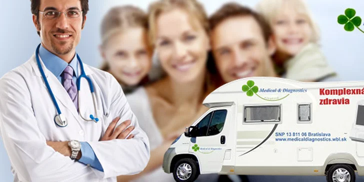 Komplexná diagnostika vášho zdravotného stavu