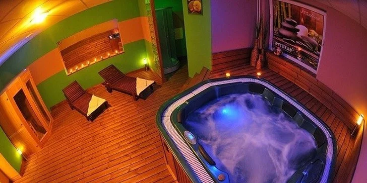 2-hodinový súkromný wellness pre 2 osoby v novootvorenom wellness centre Hotela Modena