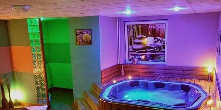 2-hodinový súkromný wellness pre 2 osoby v novootvorenom wellness centre Hotela Modena