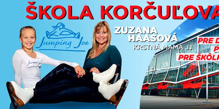 Víkendové kurzy korčuľovania pre deti a dospelých