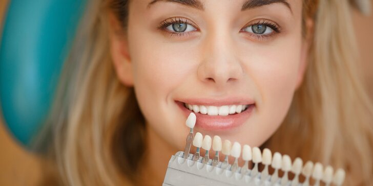 Profesionálna dentálna hygiena a bielenie zubov lampou Zoom! K dentálnej hygiene medzizubná kefka ako darček!