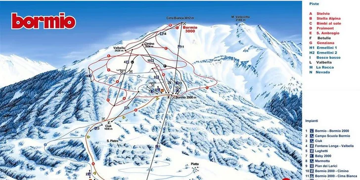 Skvelá lyžovačka v Bormiu pre dvoch
