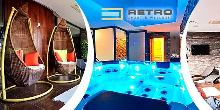 Súkromný wellness pre dvoch v RETRO Sport & Wellness
