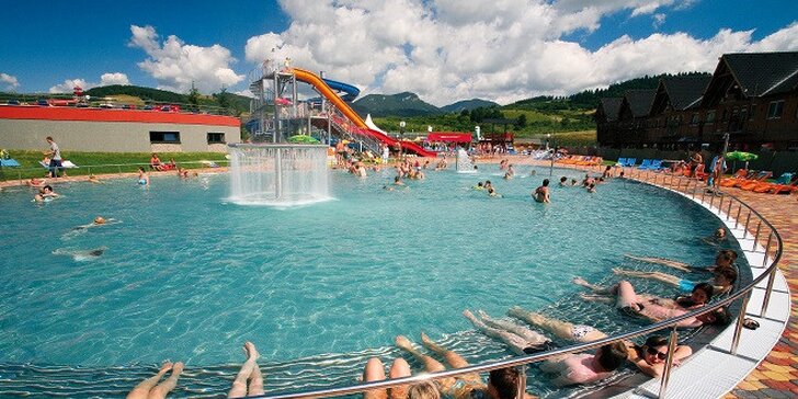 Celodenný vstup do vychýrených termálnych bazénov GINO PARADISE v Bešeňovej
