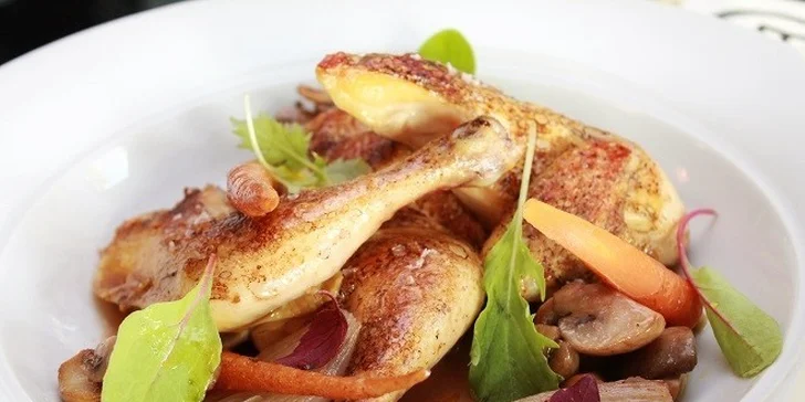 Rafinované luxusné 3-chodové menu pre dvoch