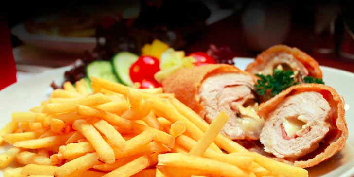 Trojchodové labužnícke menu pre dvoch