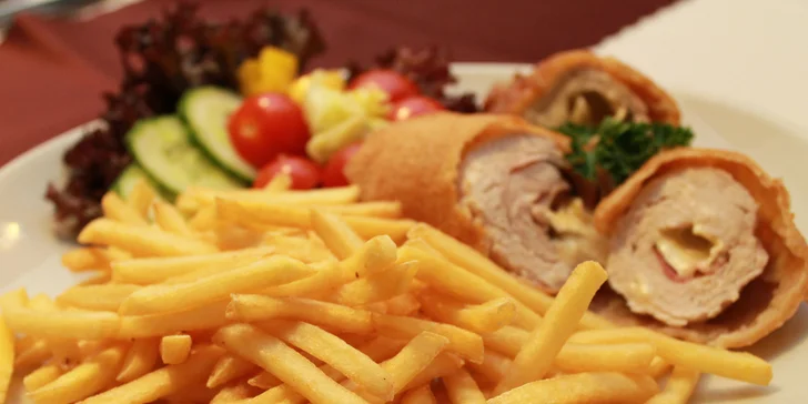 Trojchodové labužnícke menu pre dvoch