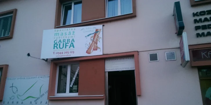 Rybací doktori Garra Rufa - podporná liečba