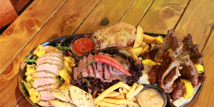3 druhy diabolsky chutného menu pre 1 až 4 osoby