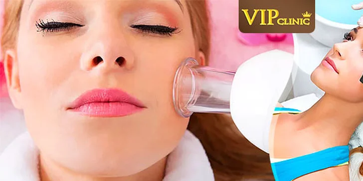 Ošetrenie pleti so skin scrubberom, dermabráziou alebo vákuovou masážou