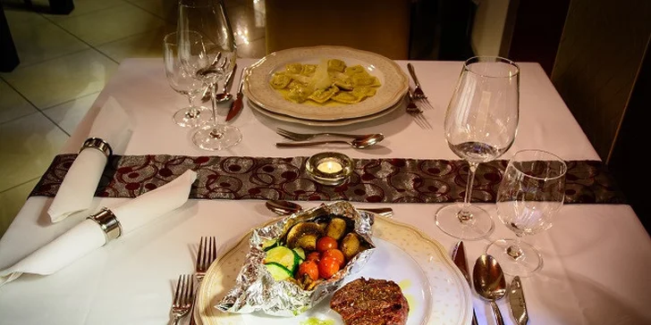 Delikátny steak z bio sviečkovice alebo domáce ravioly s tekvicou