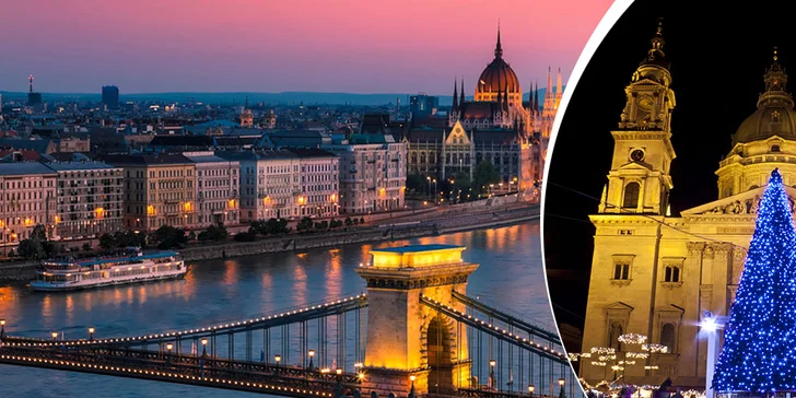 Spoznajte čarovnú vianočnú Budapešť
