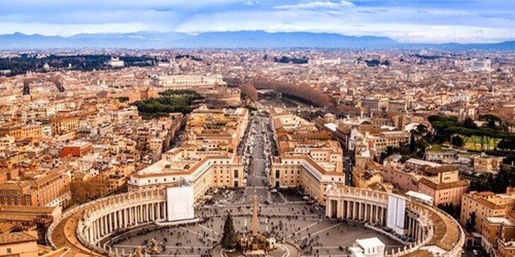 4 alebo 5-dňový zájazd do večného Ríma a Vatikánu