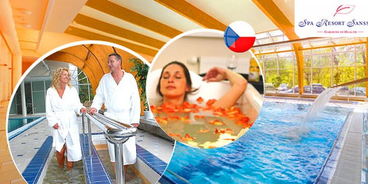 Pobyt v „najlepšom kúpeľnom hoteli v Čechách“