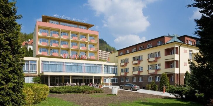 Pobyt v „najlepšom kúpeľnom hoteli v Čechách“