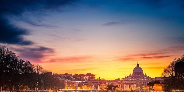 Výlet do Ríma, 5-dňový poznávací zájazd so sprievodcom, ubytovaním a raňajkami.