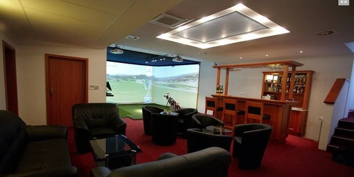 Poľovnícky simulátor a snooker na hodinu