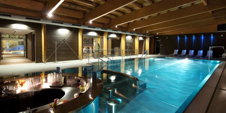 Hotel AquaCity Riverside*** so vstupmi do Fire & Water Wellness & Spa Centra