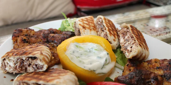 Orientálne degustačné 3-chodové menu pre dvoch