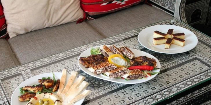 Orientálne degustačné 3-chodové menu pre dvoch