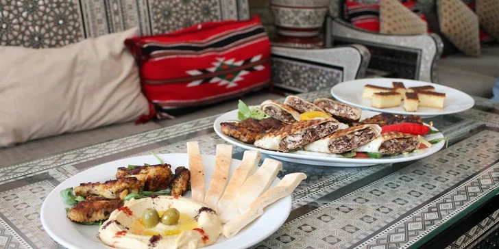 Orientálne degustačné 3-chodové menu pre dvoch