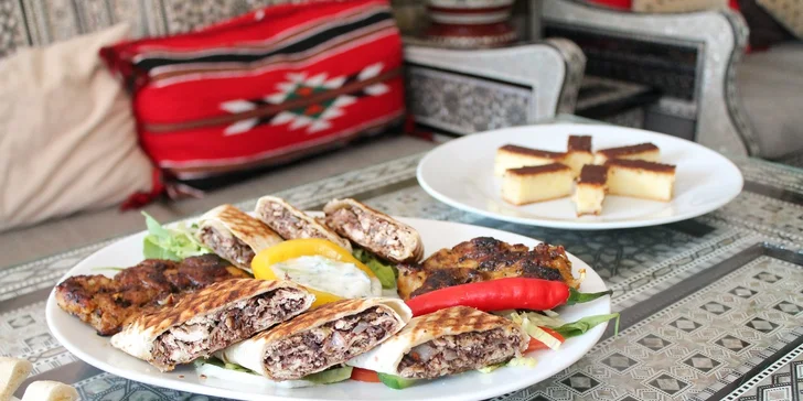 Orientálne degustačné 3-chodové menu pre dvoch