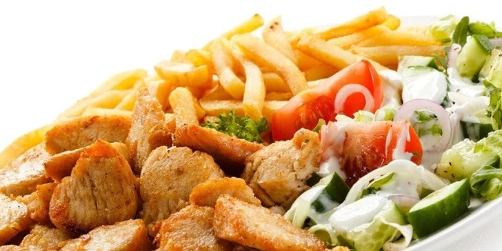 Výborné KEBAB menu či kebab v placke s nápojom v OC Galéria