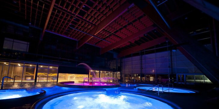 Hotel AquaCity Riverside*** s neobmedzeným vstupom do bazénov a Fire & Water Wellness & Spa Centra