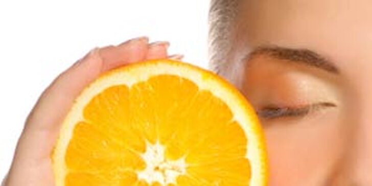 Vitamínová masáž tváre, krku a dekoltu