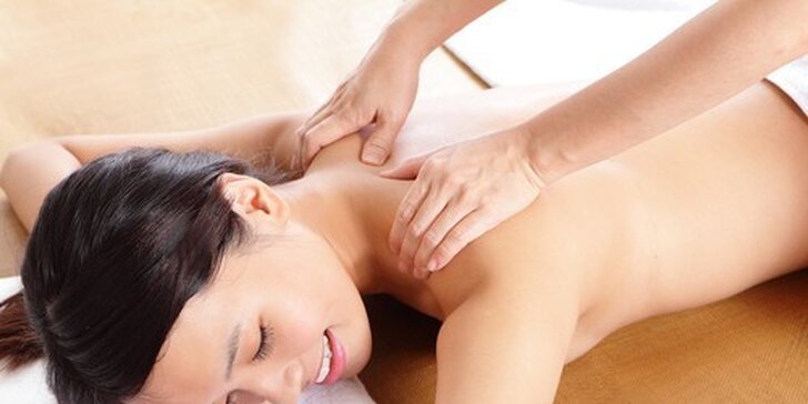 Bankovanie alebo relaxačná klasická 30 minútová masáž chrbta