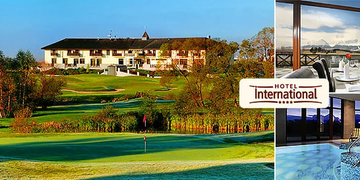 Hotel International**** jedinečný luxusný wellness a golf vo Vysokých Tatrách